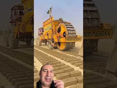 اسرع ماكينة تصنيع قوالب الطوب