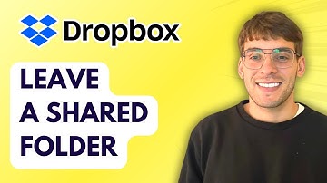 How to Leave a Shared Folder in Dropbox [2025 Guide]