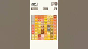 Getting Infinite In 2048 Sandbox Really Cool To Watch 