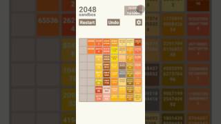 Getting Infinite In 2048 Sandbox! (Really Cool To Watch) screenshot 5