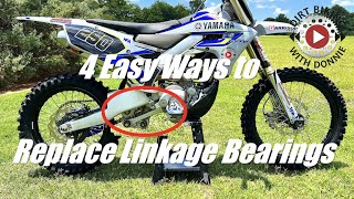 Shock Linkage Bearing Replacement - Yamaha YZ250FX YZ250F | Step by Step | Easy Methods