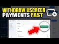 How to withdraw payments from Uscreen video subscription platform - Complete Guide