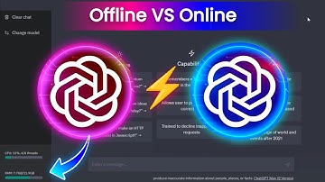 Online ChatGPT ⚡vs⚡ Offline ChatGPT Comparison Hindi | Artificial intelligence | Akash Kailashiya