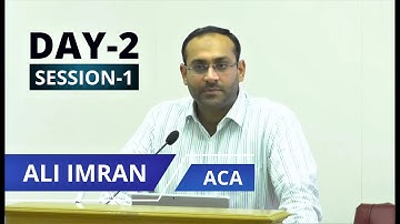 CAF 2 Tax Practices Lecture by Sir Ali Imran by ICAP Day-2 Session-1
