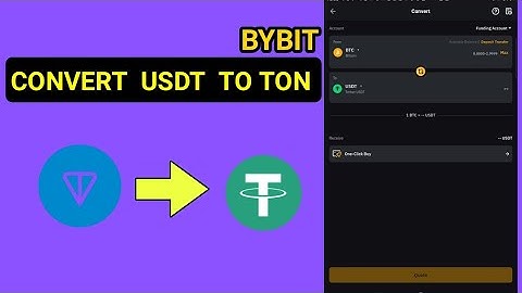 Ton Bybit Convert  USDT  Dollar  to Ton| How to  Convert U into  ton| Convert   Bybit Token