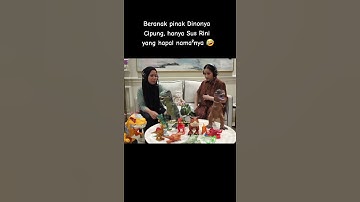 Sus Rini absen nama mainan rayyanza #ransentertainment #rayyanzamalikahmad #rans #short