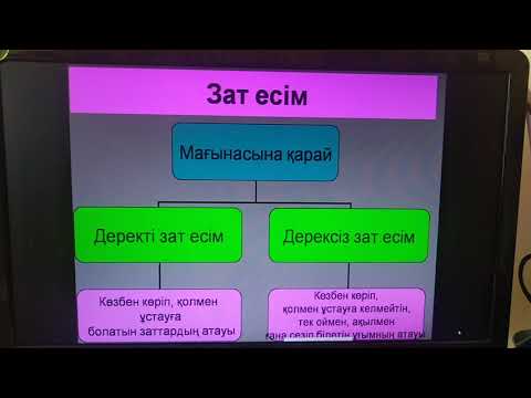 Бейне: Зат есімнің формасын қалай анықтауға болады