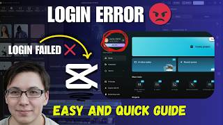 CapCut Login Failed After Update Fix (PC) | Can't Log Into Account (2026)