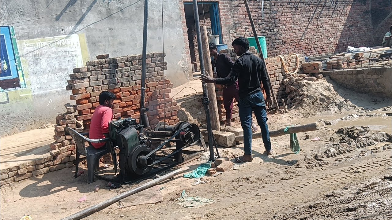 520 फुट बोरिंग छोटी मशीन से फर्रुखाबाद की मशीन 5 इंची सेट बोरिंग संपर्क करे 8840286094