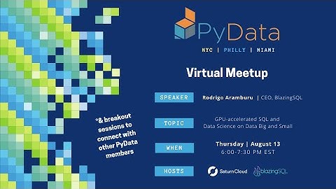 GPU-accelerated SQL and Data Science - Rodrigo Aramburu