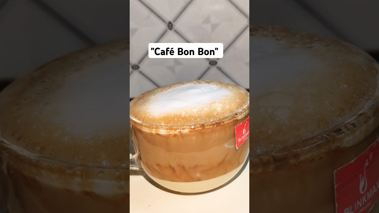 This Cafe Bonbon is a must-try!  