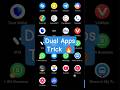 Dual Apps Setting 🔥 Ek Phone Me 2 WhatsApp Kaise Chalaye | Secret Trick 😱 #whatsappclone #techtips