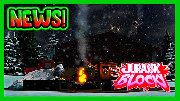 CHRISTMAS EVENT UPDATE! (DAILY REWARDS AND MORE ARE COMING) - Roblox Jurassic Blocky