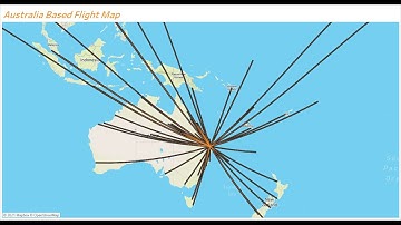 Tableau Tips: MAKEPOINT and MAKELINE to create Airline Routes