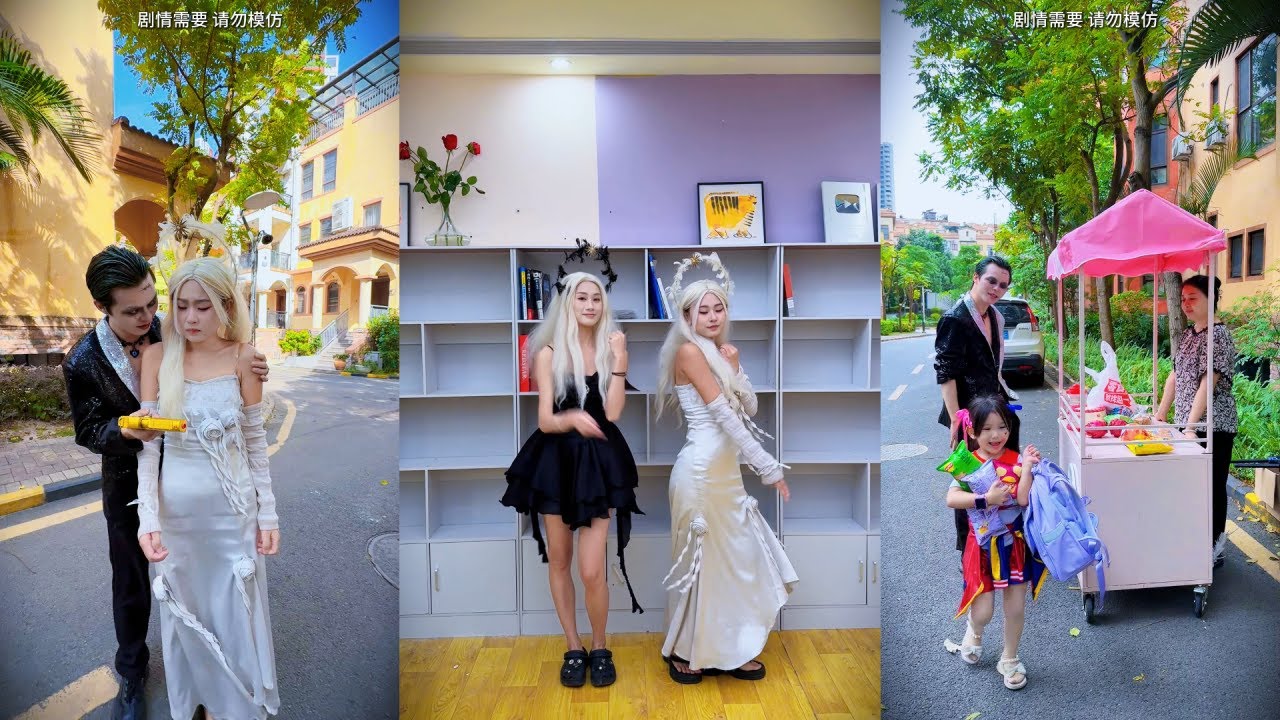 小丑热心的帮助了小丑女#小丑#天使