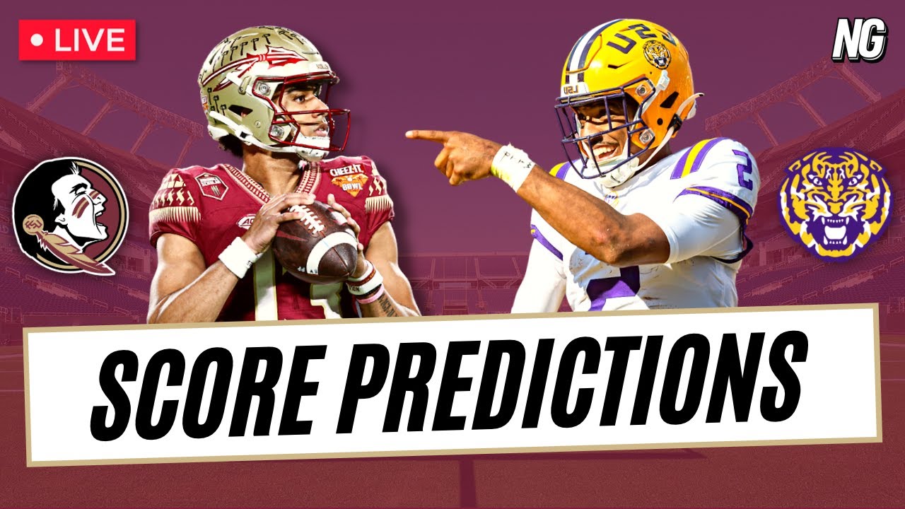 Florida State vs. LSU Game Preview & Score Predictions YouTube