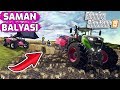 FARMING SIMULATOR 19 // SAMAN BALYASI YAPTIK !! #6