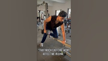 Caffeine+gym=gymrat😈| #fitness #gymlife#motivationfitness #shorts#ytshorts #workout#viral#trending