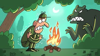 A Cold Night | Cartoon Box 238 by FRAME ORDER | Hilarious hunter cartoon