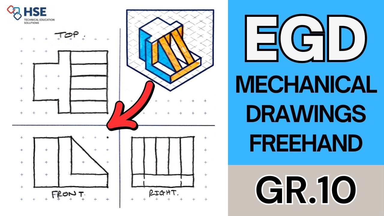 Grade 10 EGD | MECHANICAL DRAWING | HSE Workbook Page 6–2 | PART 1 ...