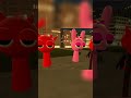 Piramixed Sprunki Pinki And Raddy Nextbot Gmod #shorts