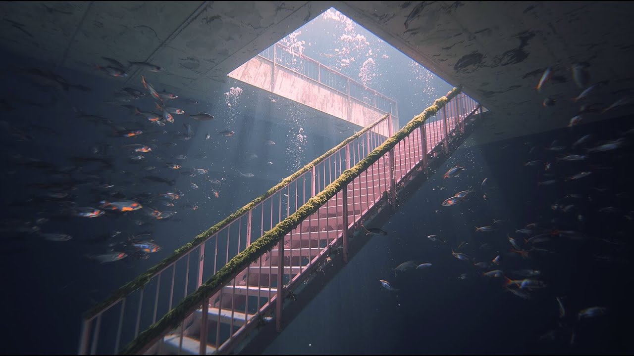 水底に眠るショッピングモール