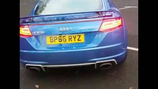 AUDI TT RS 2017 exhaust sound