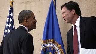 Barack Obama welcomes new FBI director James Comey