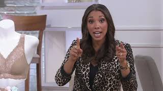 Breezies Set of Two Soft Support Lace Bras on QVC screenshot 2