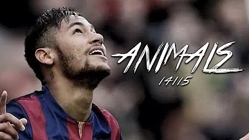 Neymar Jr « Maroon 5 - Animals » Skills and Goals | 14/15HD