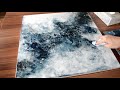 Easy Abstract Painting for Beginners/ Acrylic or Oil Painting / How to paint abstract