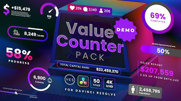 How to use the Value Counter Pack? (DEMO)