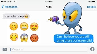 What if an Alien will KILL the Messanger Emoji? #Emoji screenshot 3