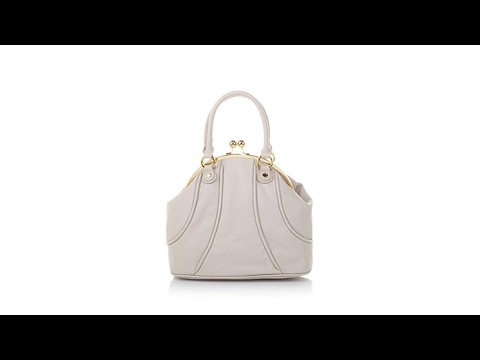 Emma Fox Leather Dressage Frametop Handbag