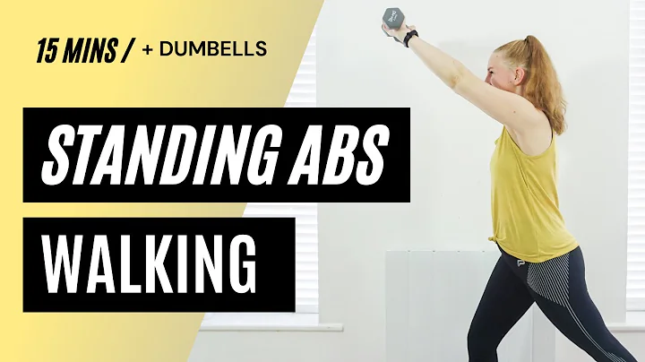 WALK & TONE || Standing Abs Walking Weightloss Wor...