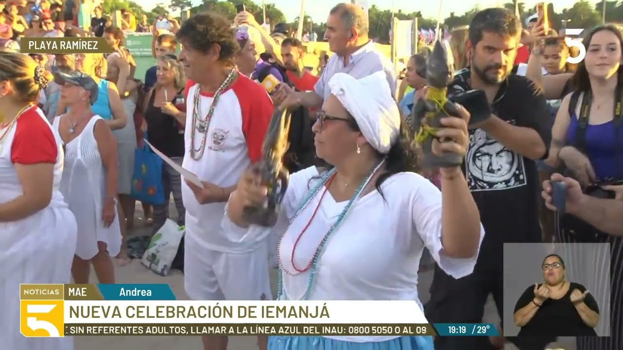 🗓️ Se celebra hoy el día de #Iemanjá, diosa del mar para la religión umbanda. Informa Camil