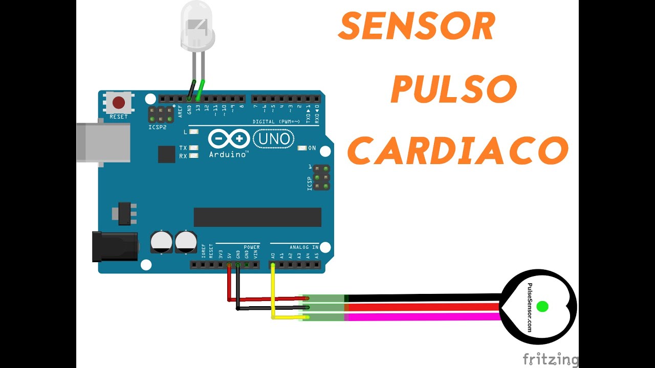 Cubeta Continental filosofía Sensor Pulso cardiaco y #arduino (Latido y Pulso cardiaco ♥) - YouTube