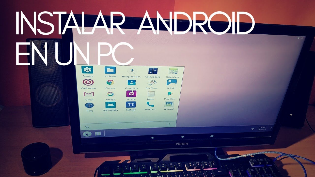 Instalar Android 9 En Un Pc Merece La Pena Youtube