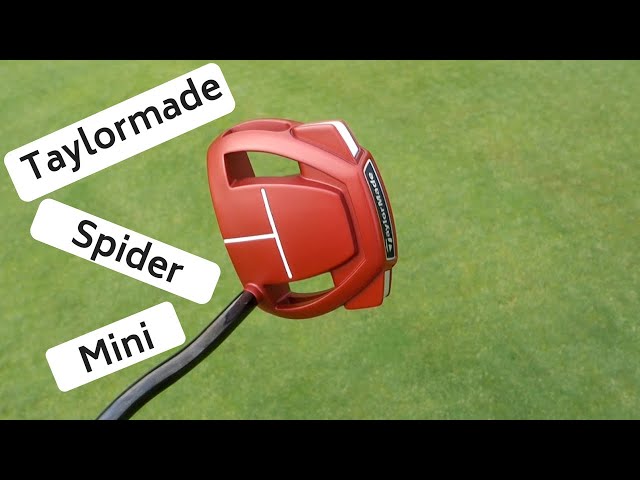 TAYLORMADE SPIDER MINI PUTTER REVIEW - USING TITLEIST AVX 2018