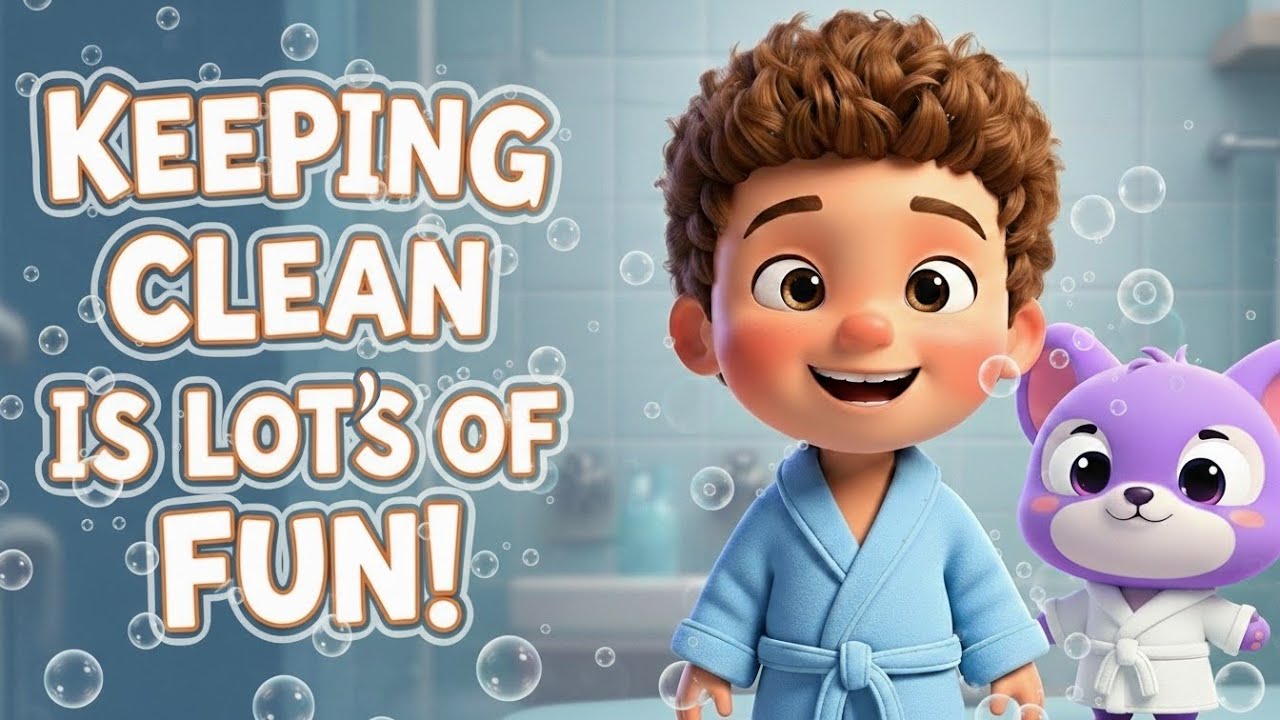 Keeping Clean Is Lot's of Fun! - Hygiene Recognition - Kids Musical 