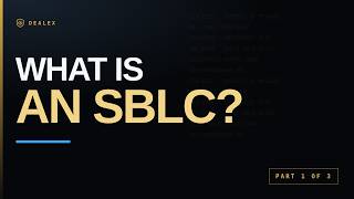 What Is An SBLC The Standby Letter Of Credit, Explained Properly Guide