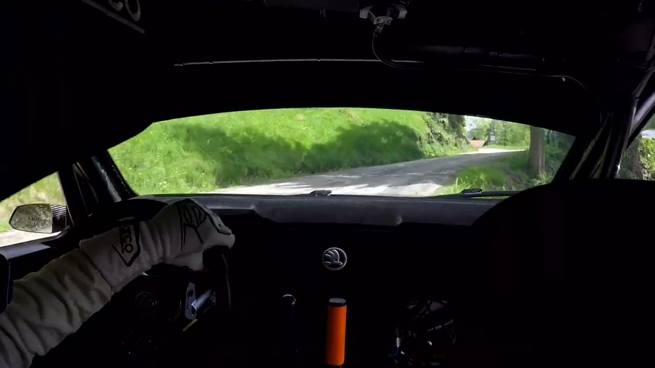 Scratch Rallye du Beaufortain 2025 (ES2) : Dimitri Prud'homme - Mylène Richard - Skoda Fabia R5