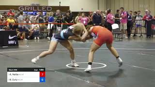 2024 Women’s Freestyle Senior World Team Trial: Abigail Nette vs Bridgette Duty: 59 KG Con Semis