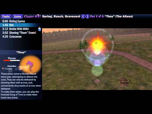 Legend of Zelda Majora's Mask Walkthrough 07 (5/9) "Romani Ranch: They (Aliens)"