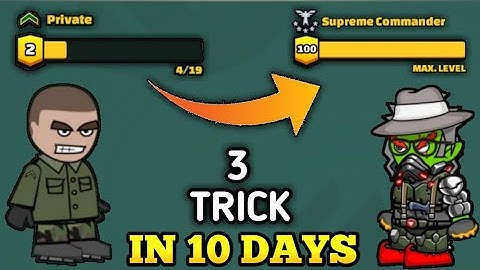 How To Level Up Faster in Mini Militia | Increase Level Fast in Mini Militia | DA2 Mini Miltia