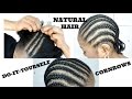 HOW TO CORNROW YOUR HAIR  ||  BEGINNERS FRIENDLY|| DIY