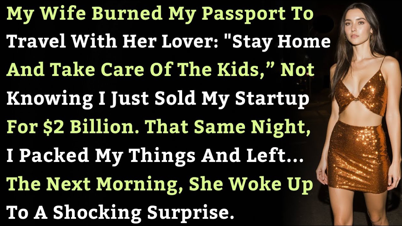 My Wife Burned My Passport To Travel With Her Lover: 