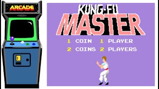 KUNGFU MASTER (ARCADE, 1984) NOT EVEN A TOP 20 SCORE (785,140 points)