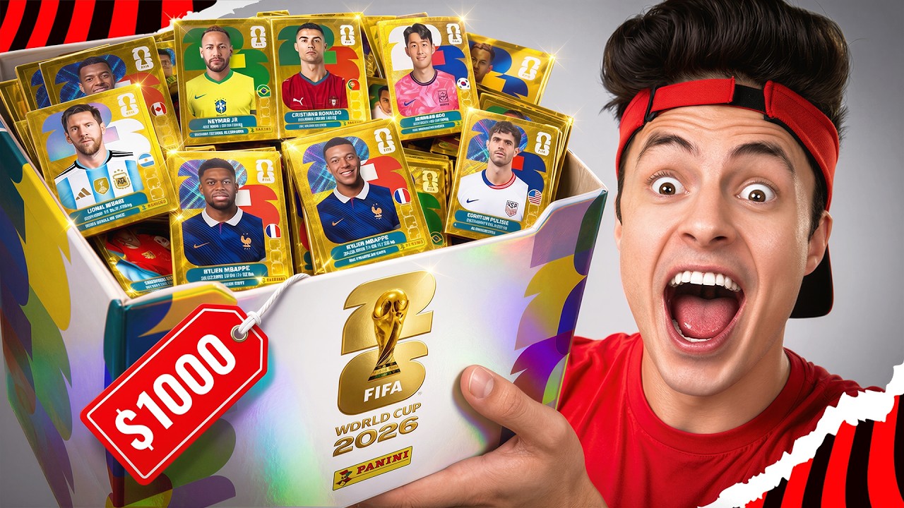 COMPREI A CAIXA DE FIGURINHAS MAIS RARA DO MUNDO!