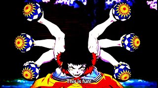 THIS IS 4K ANIME ( TEMARI DEMON VS TANJIRO )